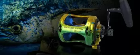 KOŁOWROTEK MAKAIRA MAHIMAHI Z HAMULCEM DŹWIGNIOWYM - Kołowrotek Okuma Makaira Mahimahi z hamulcem dźwigniowym
